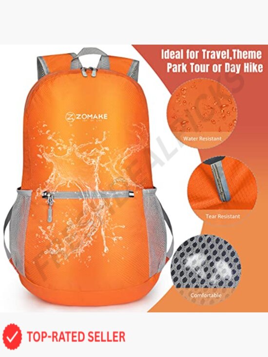 Ultra Lightweight Packable Hiking Backpack 20L Travel Daypack Foldable